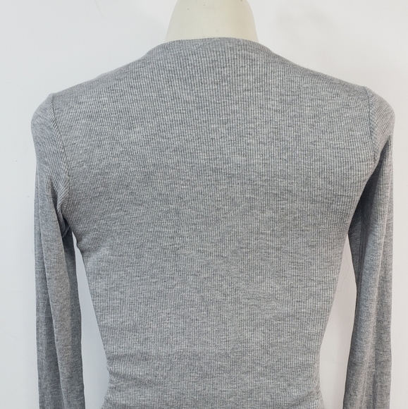 Fashion Nova Long Sleeve Grey Dress - Picture 3 of 5